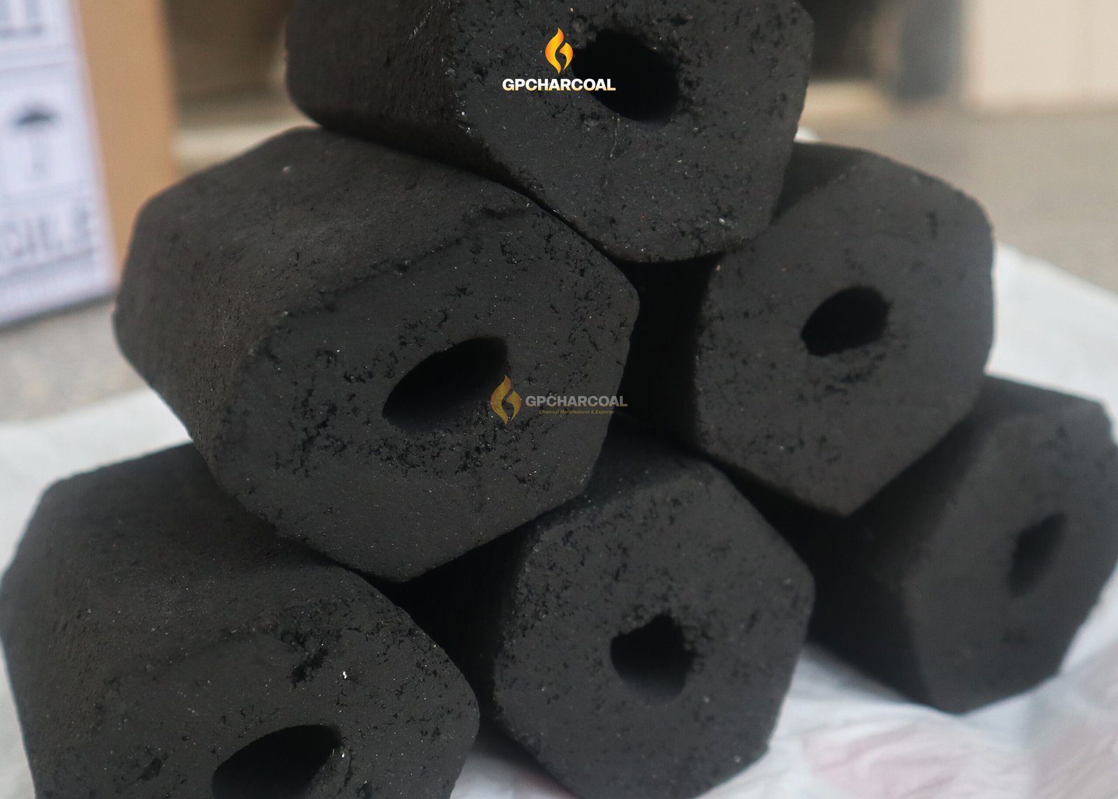 bbq coconut charcoal briquettes factory