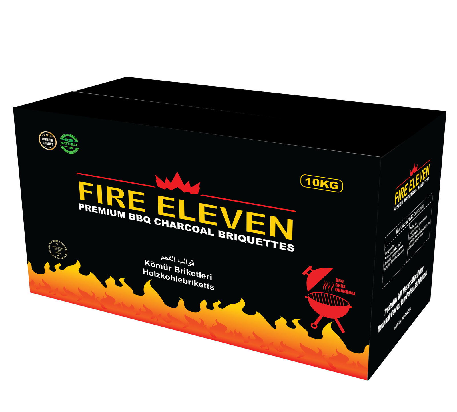 bbq charcoal briquettes manufacturer
