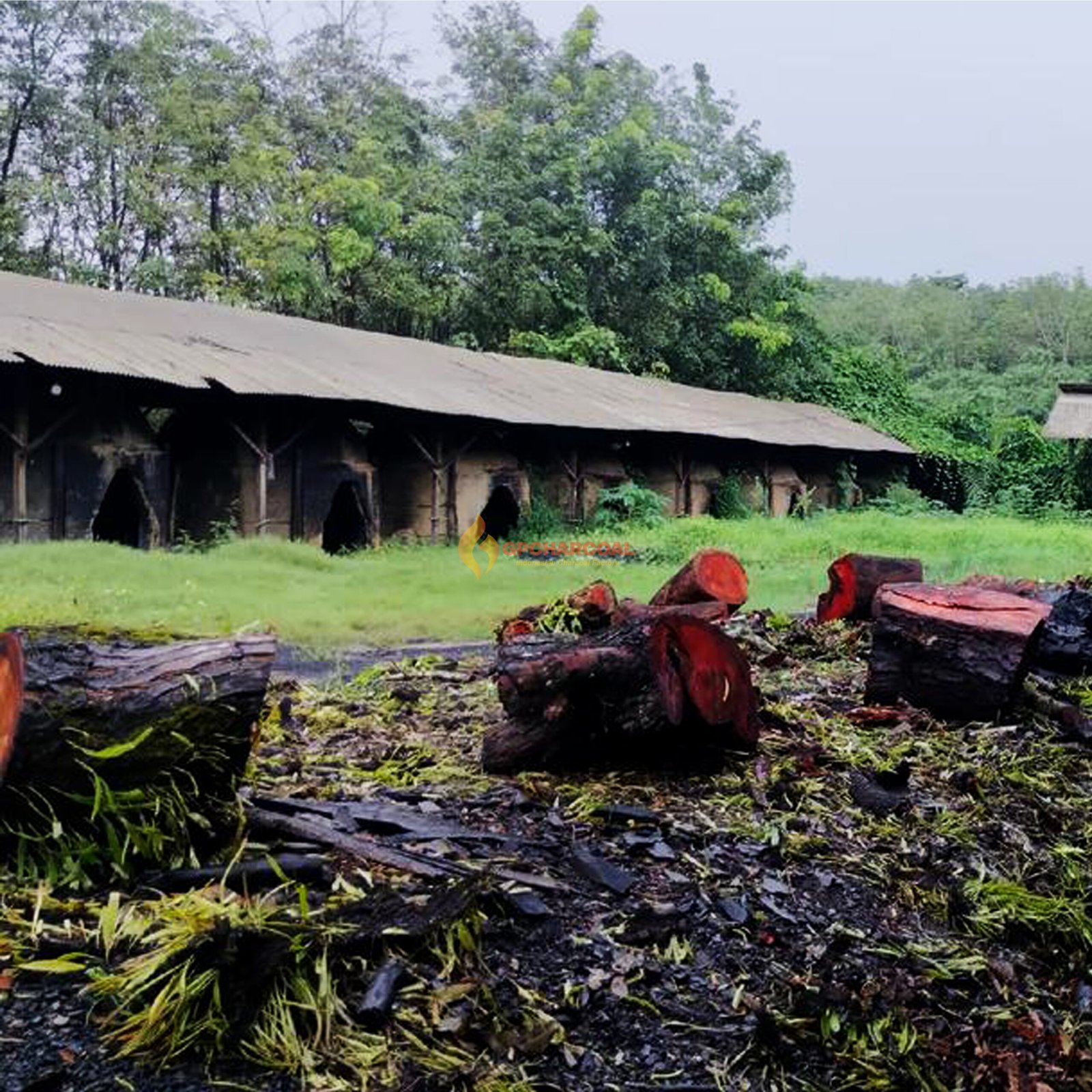 lump charcoal factory