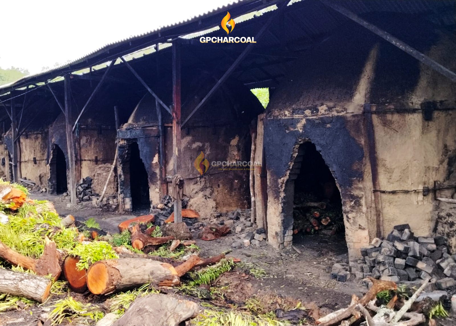 wood charcoal factory